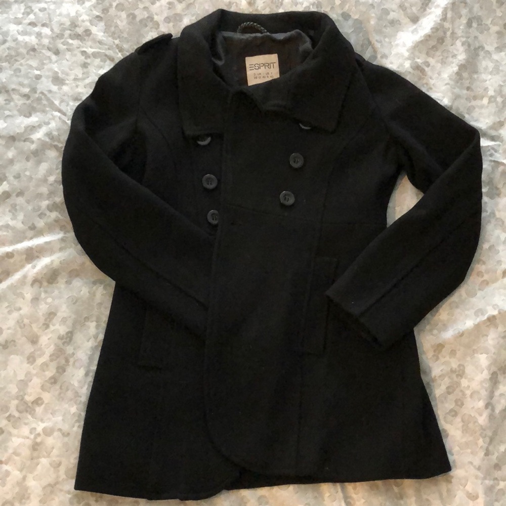 Black Pea Coat